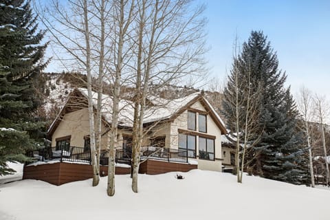 View of Deck and Hot Tub Area
