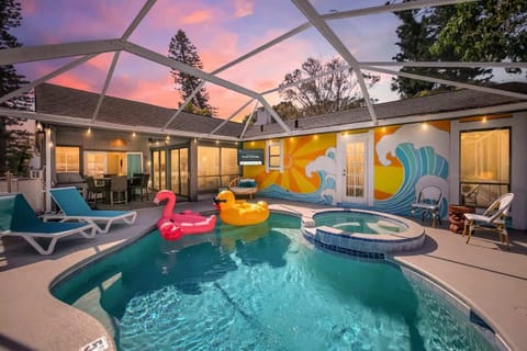 Welcome to the Funky Flamingo! Our 4-bedroom home just minutes from world class beaches, amazing seafood, and a fun home-base to relax and play when staying in!