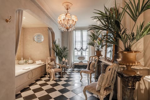 Hermitage Suite | Bathroom | Designer toiletries, hair dryer, bathrobes, slippers