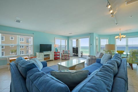 Crystal Dunes 401 - Crystal Beach - Living Room