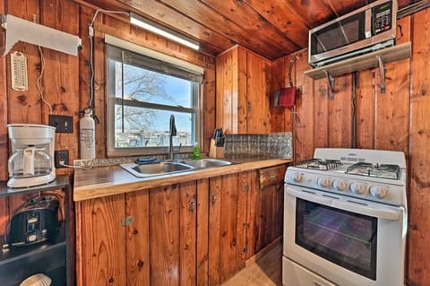 Kitchen with Live Edge Countertops