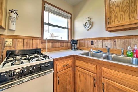 Kitchen with Gas Stove 