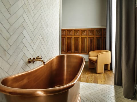 Presidential Suite, 1 King Bed | Egyptian cotton sheets, premium bedding, memory foam beds, in-room safe