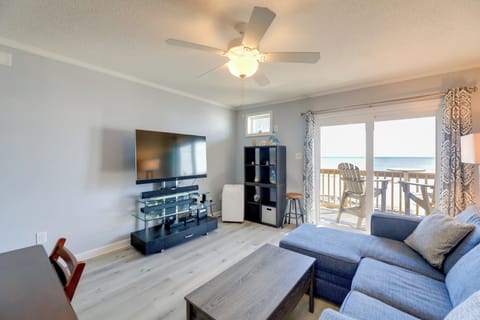 North Topsail Beach Vacation Rental | 1BR | 1BA | 532 Sq Ft | Stairs Required