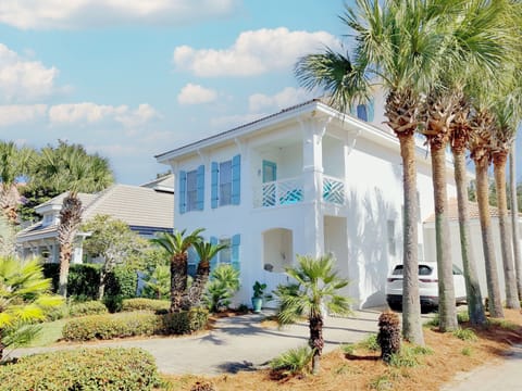 3-story villa in a prestigious Destiny resort located right across the beach