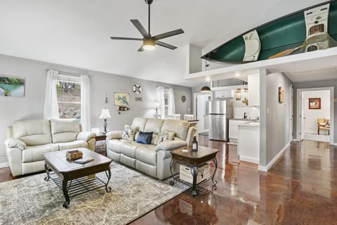 Open concept living room