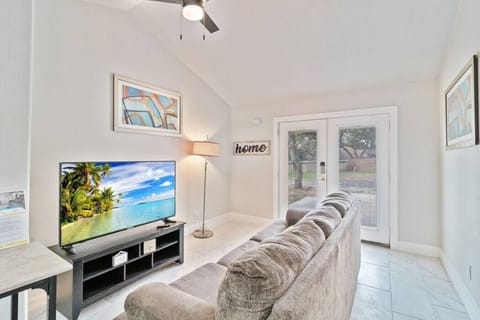 Living Room w/ 50 in Smart TV