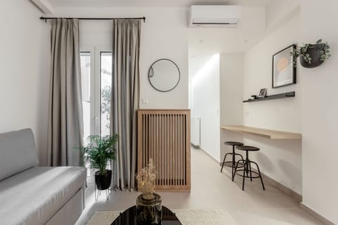 Standard Apartment | Living area | 43-inch TV with digital channels, Netflix, streaming services