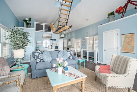 Beautiful open space in the great room at Harbor House