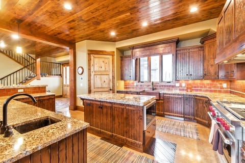 Our fully stocked kitchen makes your time at the lake easy and convenient!