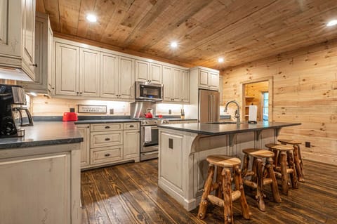 Fully equipped gourmet kitchen.  Prepare a quick breakfast or a gourmet feast