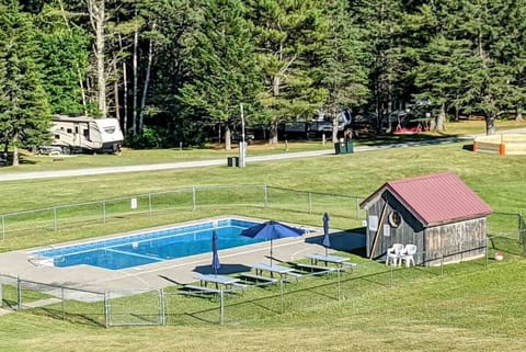 You'll have access to our in-ground pool, playground, walking trails, and more!