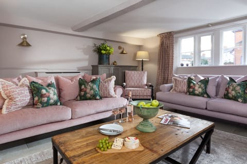 Beautiful seating in the sitting room