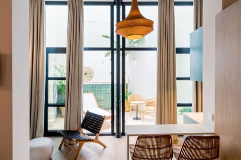 Apartment with Pool | Living area | Smart TV