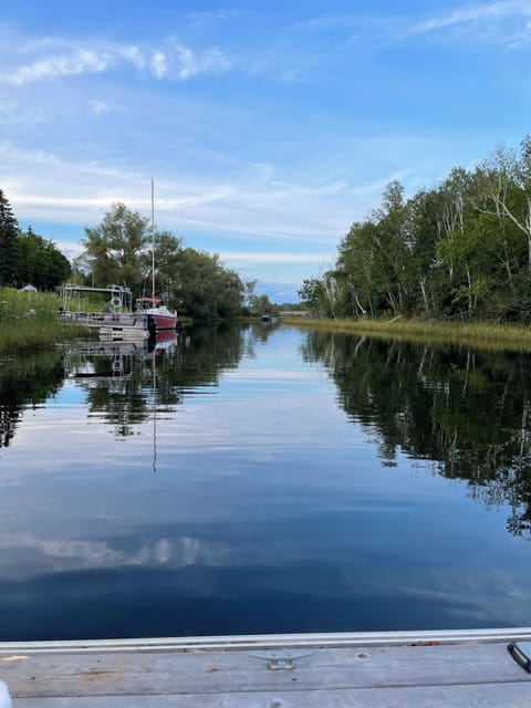 View from the dock