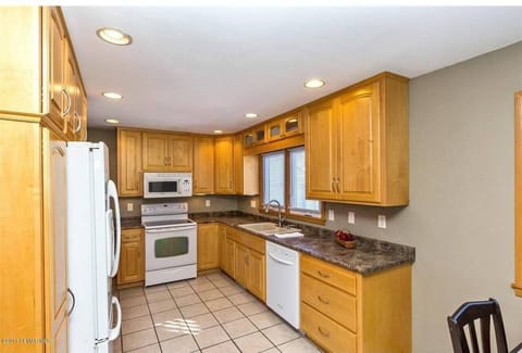 Kitchen stocked with most essentials