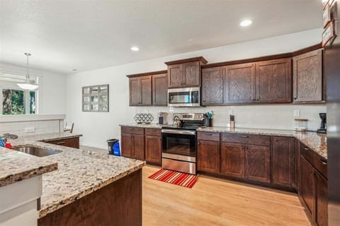 Kitchen at Kenai Retreat