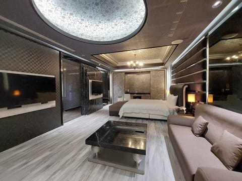 Gallery Double Room (run of house, Check in after 20:00PM) | Living room | 55-inch LED TV with cable channels, TV
