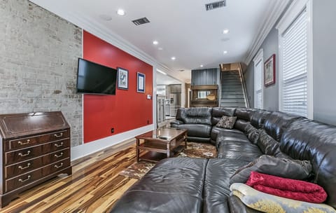 Main living with 65" tv