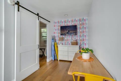 View from living room area.