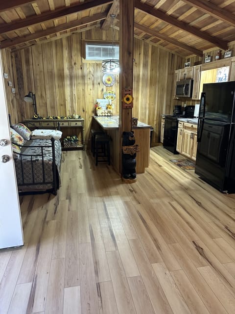 Spacious cabin with beautiful kitchen!