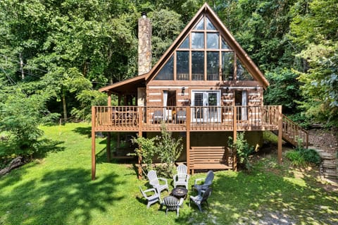 Welcome to Black Bear Chalet.  Perfect for 2 car parking.