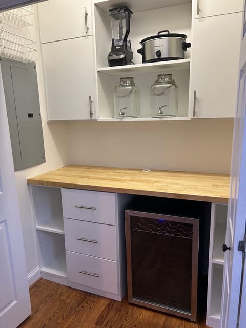 New Pantry with Wine/Beverage Cooler