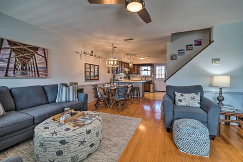 Holden Beach Vacation Rental | 2BR | 2.5BA | Stairs Required to Enter