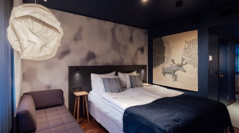 Superior King Room by Ivana Helsinki (Single Use) | Minibar, in-room safe, desk, blackout drapes