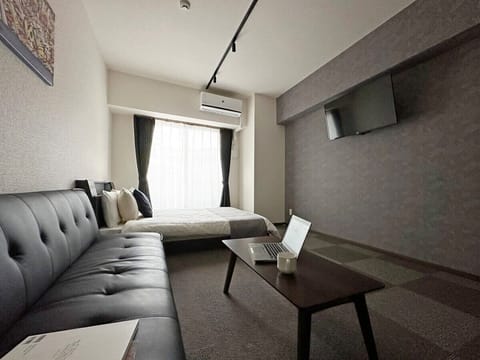 Bedroom with TV