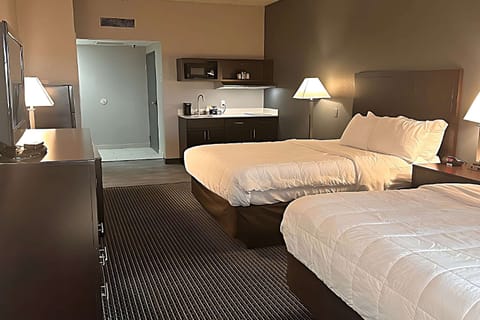 Room, 2 Queen Beds, Non Smoking (Efficiency) | Free WiFi