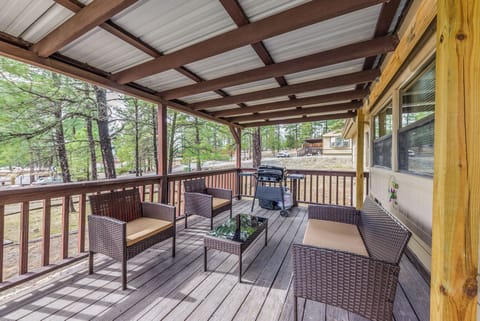 Ruidoso Vacation Rental | 3BR | 2BA | 1,300 Sq Ft | Stairs Required