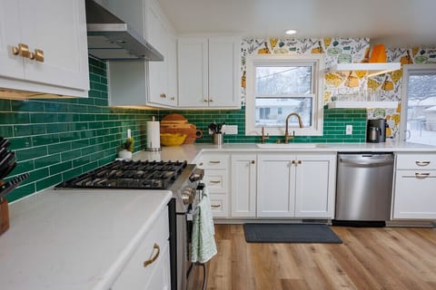 Kitchen ready for you to make all your game day favorites