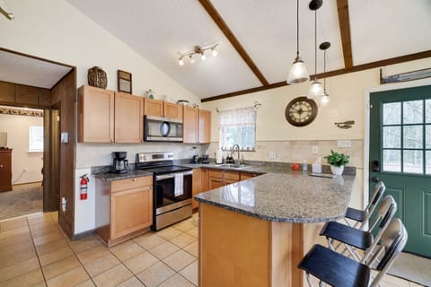 Large kitchen ready to cook holiday meals