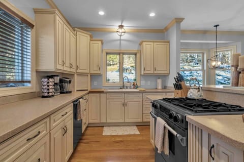 Kitchen with Keurig and Ninja coffee maker