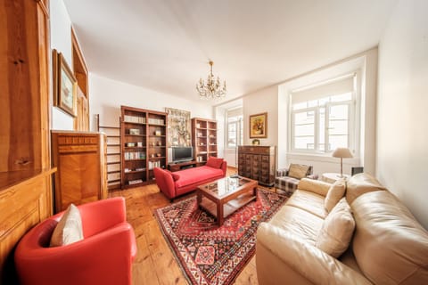 Living room fully equipped with air conditioning