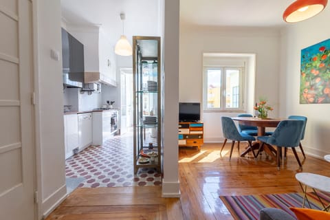 Living room fully equipped with air conditioning