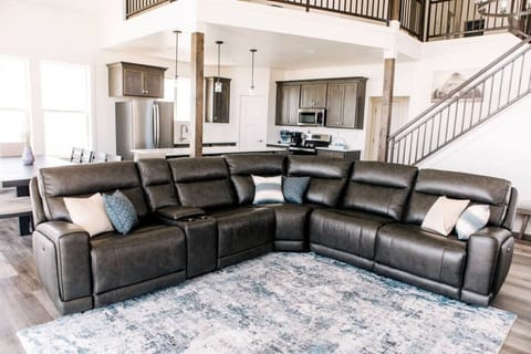 Main level gathering area