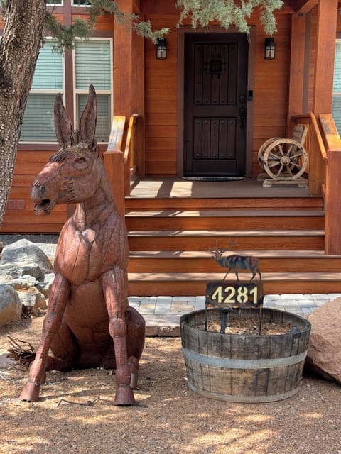 Front of are cabin
