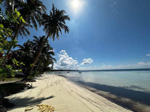 Beach nearby, white sand