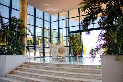 Interior entrance