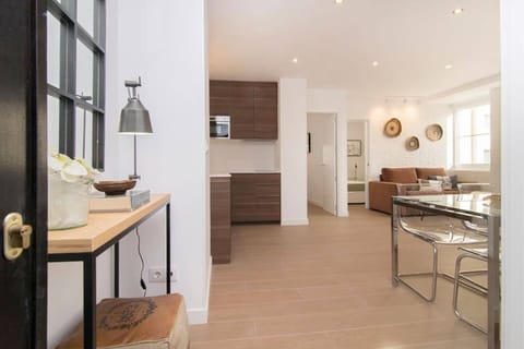 Vista entrada a piso