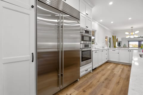 Remodeled Kitchen with luxury appliances