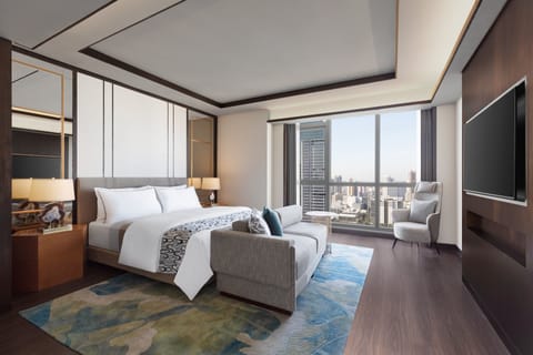 Presidential Suite, 1 King Bed | Premium bedding, down comforters, in-room safe, desk