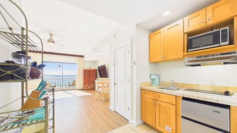 Entry-way to unit