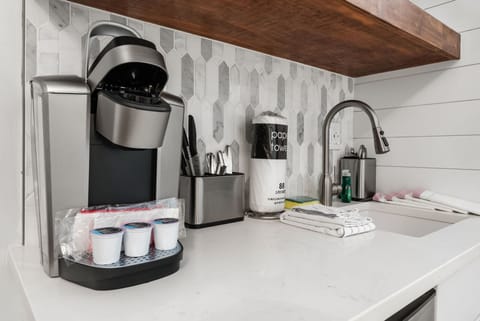 Rental comes with coffee essentials