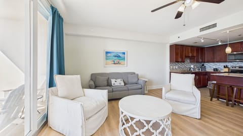 Sleeper sofa in living area (sleeps 2)