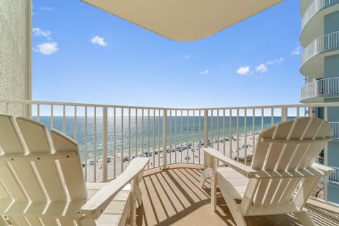 View of the Gulf from the balcony