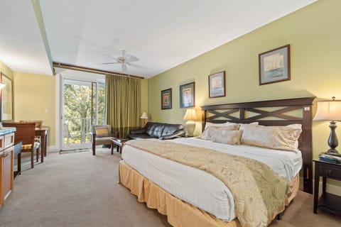 King size bed with sleeper sofa