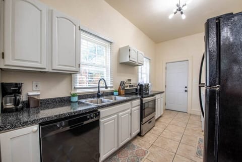 A kitchen designed for foodies who love to entertain.